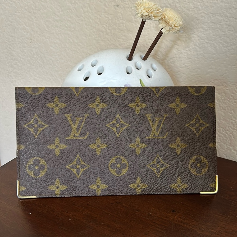 Authentic LV Monogram Bifold long wallet